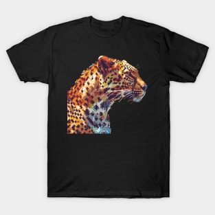 Leopard in Pixel Form T-Shirt